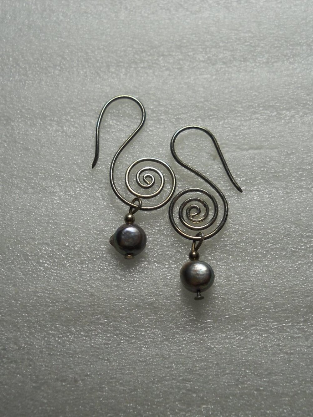 Swirl Dangle Earrings